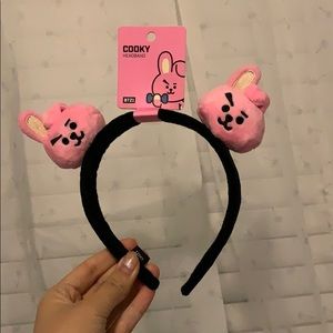 BT21 Accessories | New Official Bt2 Plush Cooky Headband | Poshmark